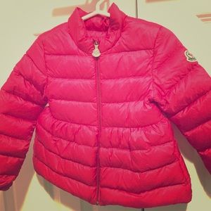 Authentic Moncler girls Coat 2T